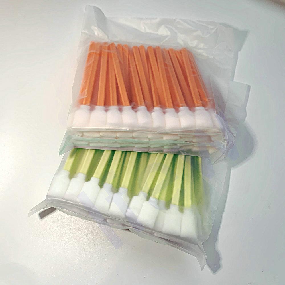 Spugna Tampone Pulizia Solvente Tampone Schiuma Cotone Stampante Pulitore Toner Pulizia Testine di Stampa DTF Kit Aste Pulizia Tampone Bastoncini Strumento