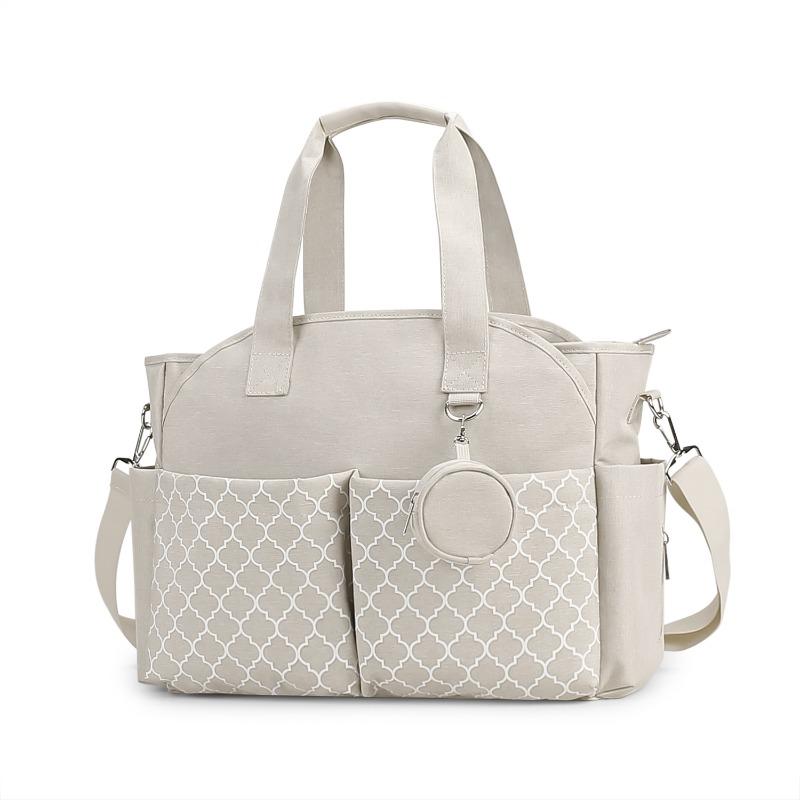 New Handbag/Shoulder Diaper Bag with Pacifier Pouch for Maternity and Baby Travel & Outdoor Use