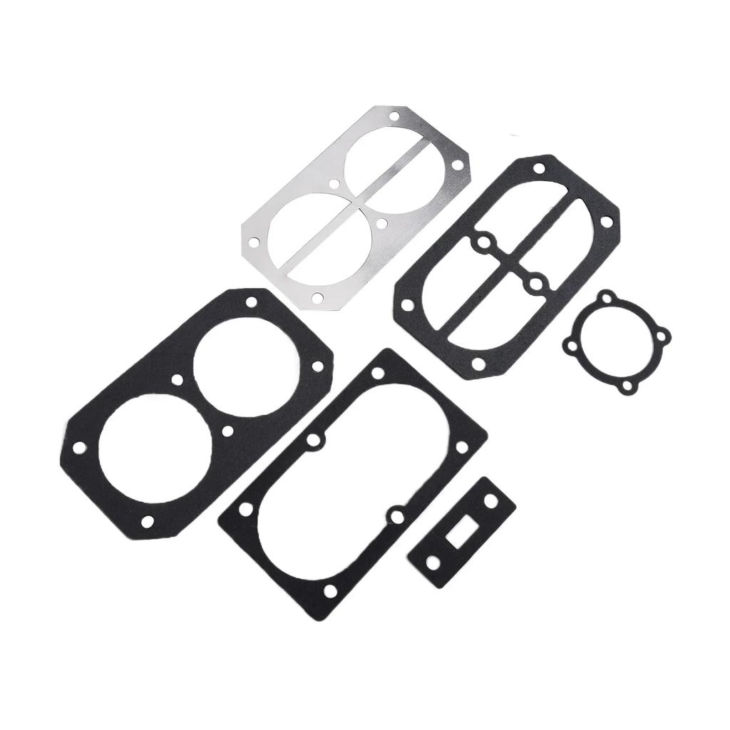 6pcs/set Air Compressor Cylinder Head Base Valve Plate-Gaskets Washers-Pad For 2070 Type Air Compressor Pneumatic Parts