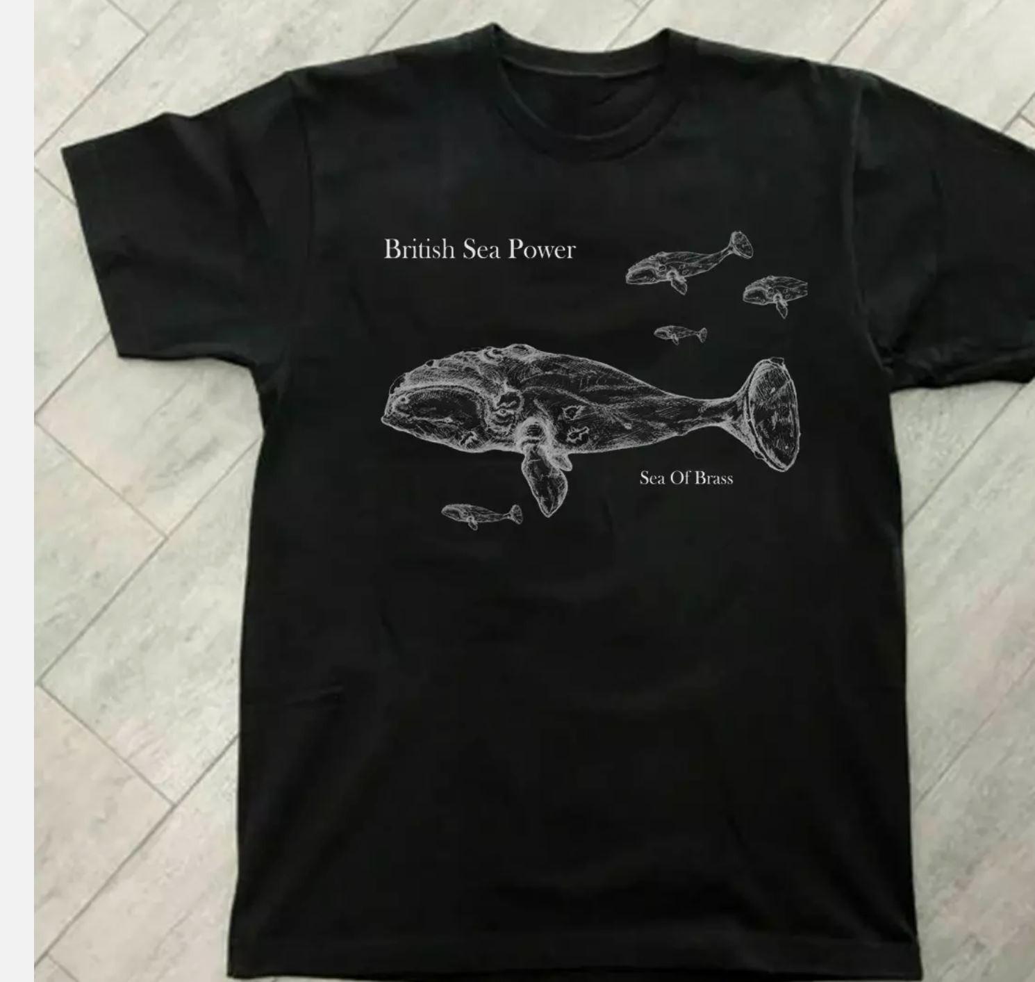 Collection Sea Power Sea of Brass Band Album Gift for Fan S to 5XL T-shirt XXXXL