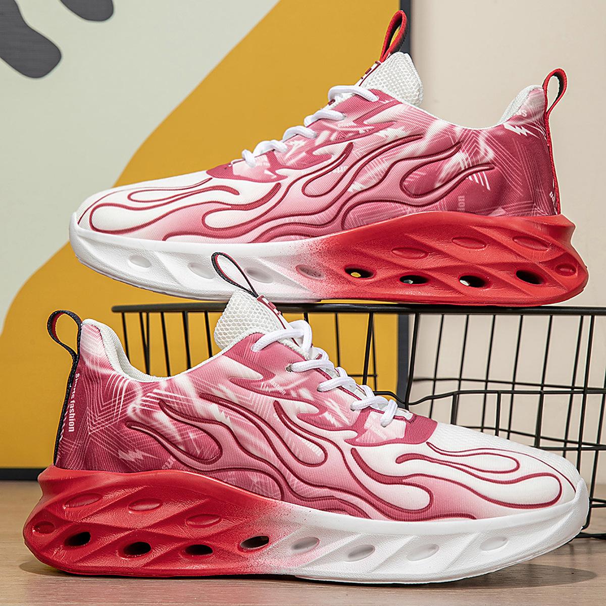 

Новая популярная женская обувь больших размеров, легкая и удобная повседневная спортивная обувь, эластичные кроссовки для бега, дышащая сетчатая обувь на четыре сезона 36