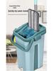 Hands-Free Flat Mop with Easy Clean Bucket