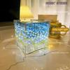 Creative Tulip Lamps LED Night Light 3D Tulip Table Lamp DIY Night Lamp Gift Material Package for Girlfriend Bedroom Ornament