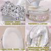Summer Girls Princess Sandals Crystal Flower Sandals Children's Shoes Baby Girl Rhinestone Sandals Crystal Shoes