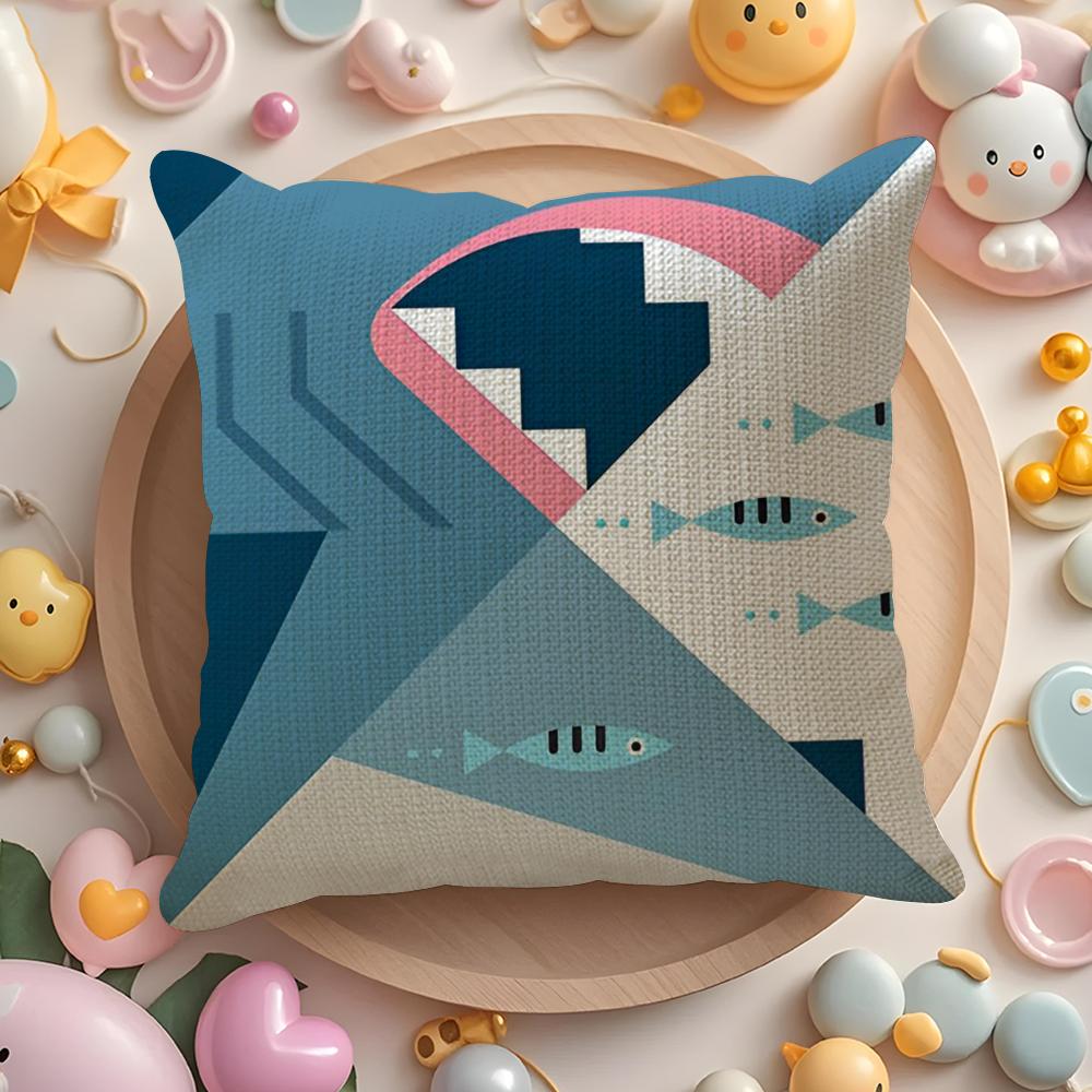

Minimalist Home Decor with Animal Colors Pillow Case Sofa Living Room Bedroom Headboard Backrest Cushion Square Cushion 30X30cm