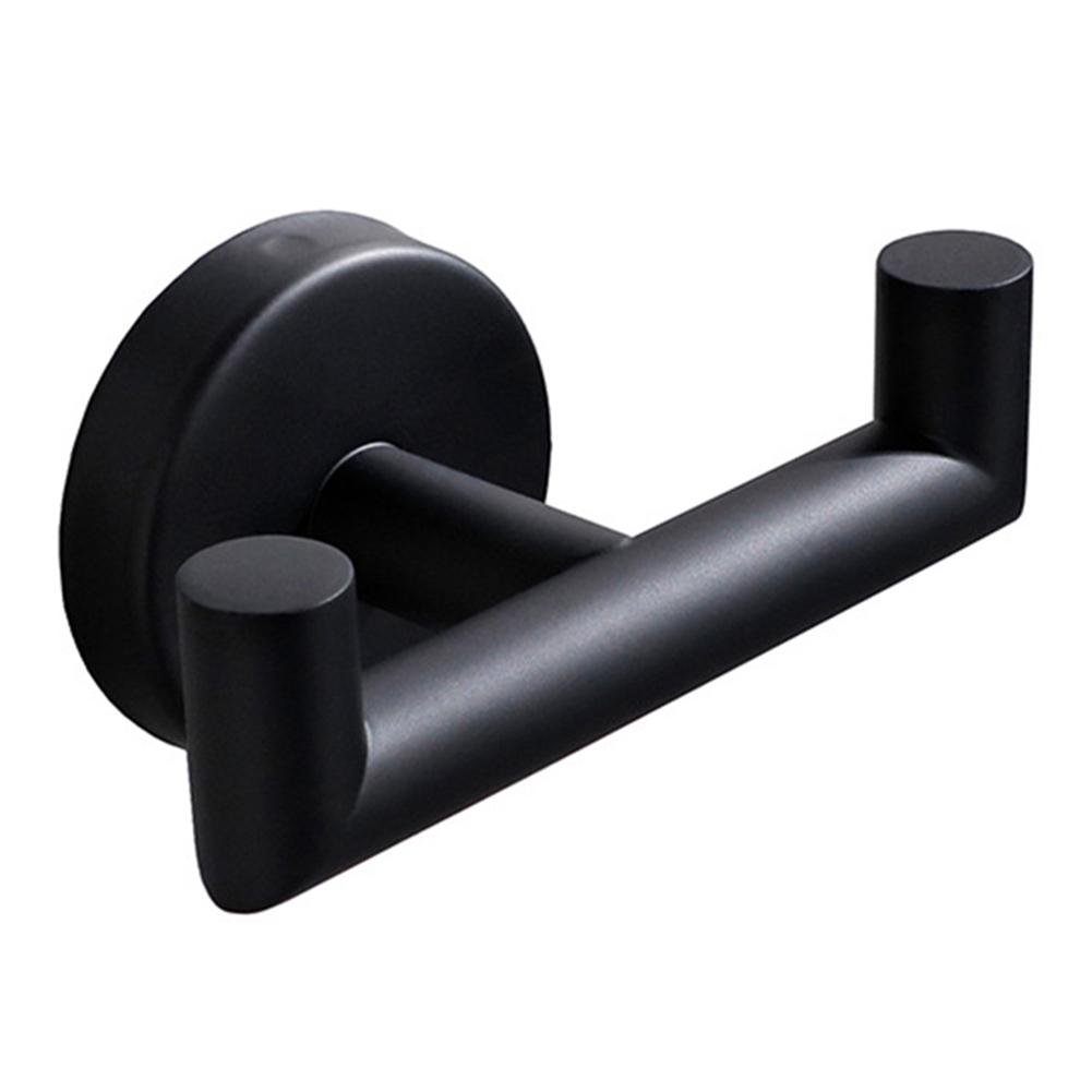 Stainless Steel Wall Hooks Toilet Paper Holder Wall Hanger Towel Holder Rack Behind Door Bathroom Clothes Hook Hardware