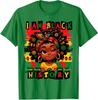 I Am Black History Month Melanin Cute Lover Afro Unisex T-Shirt