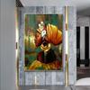 Colorful Canvas Paintings African Black Woman Graffiti Art Portrait Wall Posters Prints Abstract Girl Wall Art Pictures Decor