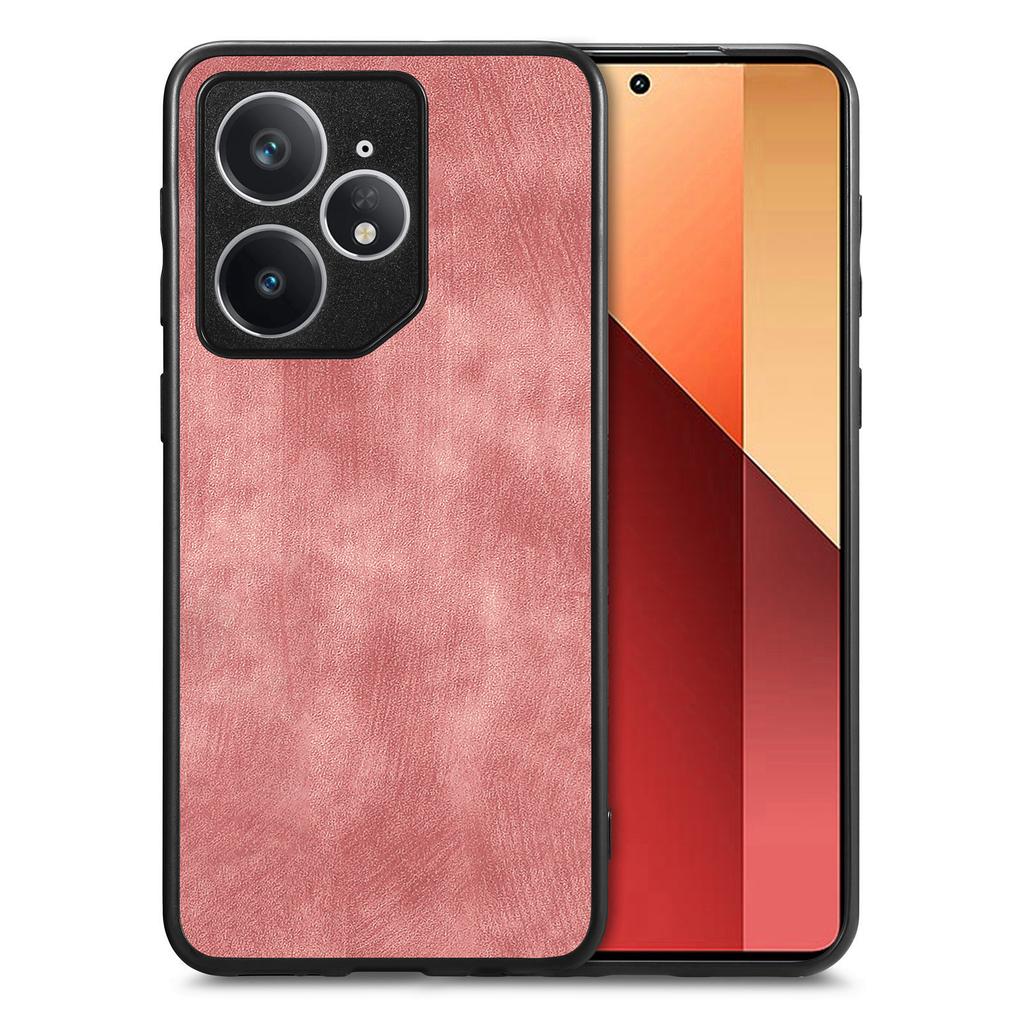 For Realme Neo7 5G Case Shockproof Slim Retro Leather Phone Back Cover