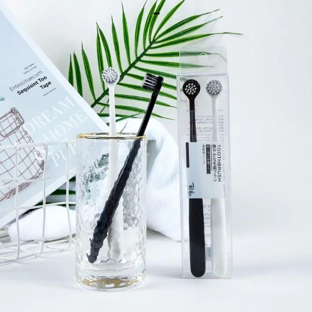 Health Cleaner Ultra Fine Adult Tooth Brush Oral Care Brush Couple Toothbrush Oral Hygiene Tool