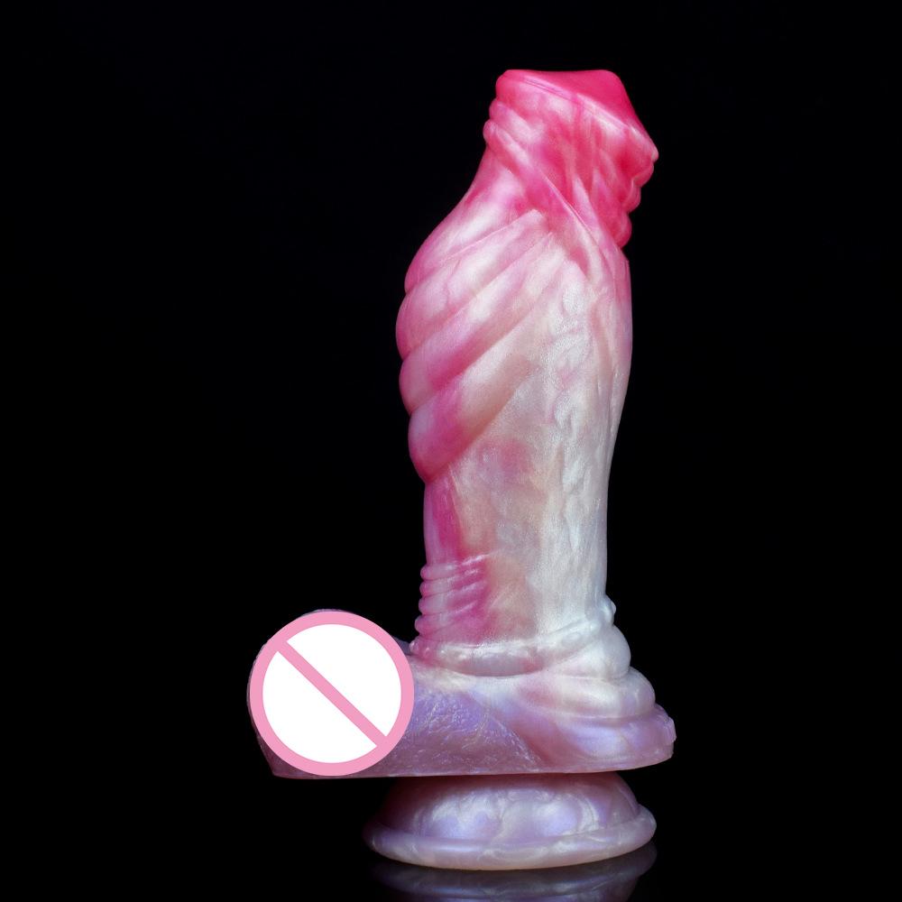 Dildo Asino e Cavallo con Ventosa e Design a Tentacolo di Polpo - Grande Giocattolo Dilatatore Prostatico Anale