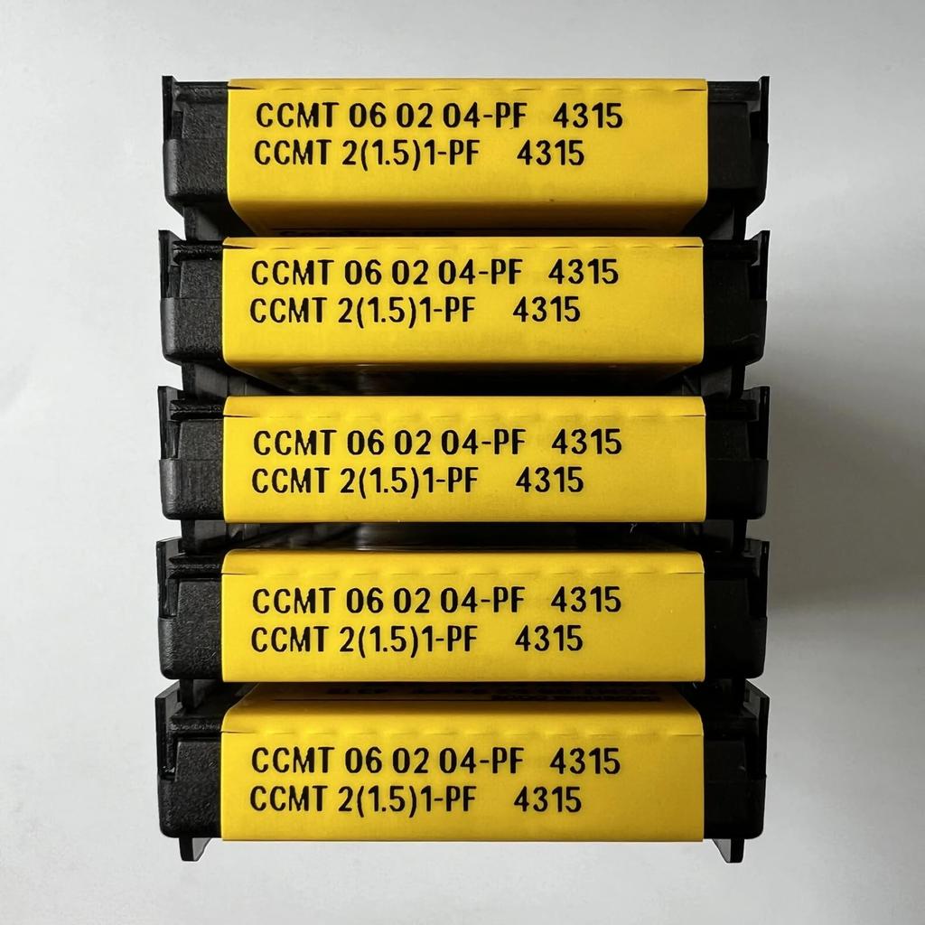 Original Sandvik / CCMT060204-PF 4315 /  CNC Lathe Carbide Blade 10 Pcs