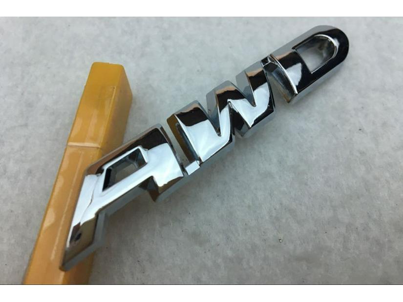 

Автомобільна наклейка з логотипом Toyota Highlander & Honda AWD - Задня емблема 4WD