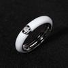 Anello in Argento 925 Creativo Retrò Smalto Colorato Anello Minimalista Fiore Femminile Per Donne Matrimonio Festa Fidanzamento Gioielli Regalo