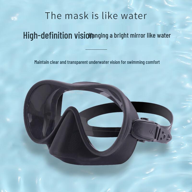 PULIAN Freediving Silicone Scuba Mask