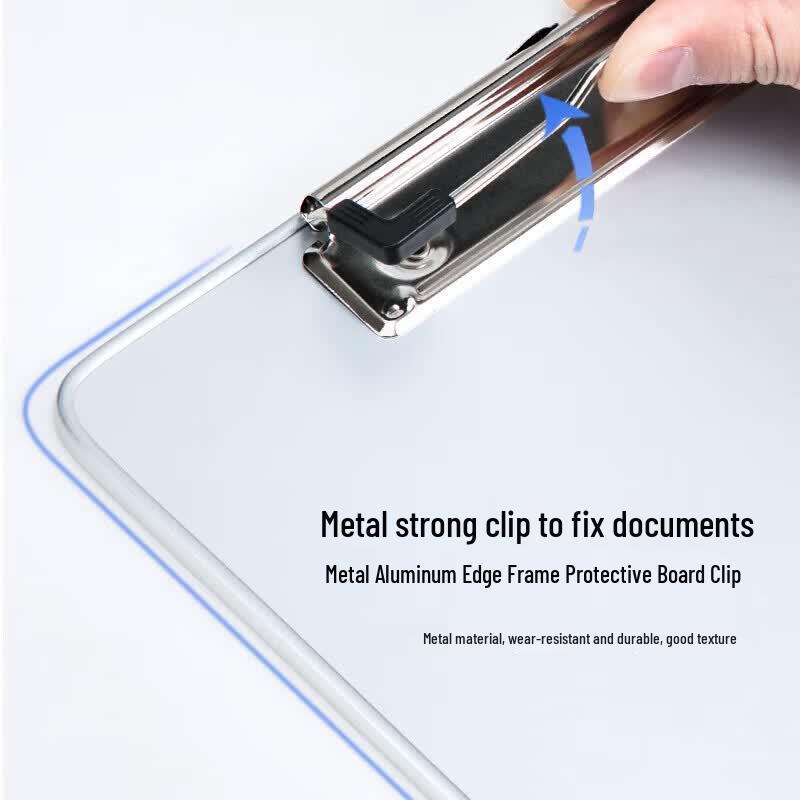 Deli A4 Metal Clip Writing Clipboard