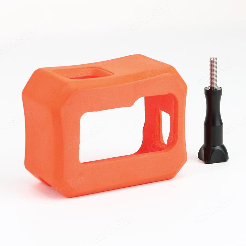 Orange Floaty Case for GoPro Hero 12 11 10 9 Black Camera Accessories Diving Floating Protective Cover for Go Pro 10 9