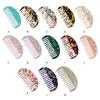 Lightweight And Compact Geometric Comb For Convenient Hairstyling Experience Semi Circular Hair Comb Acetate Board Comb