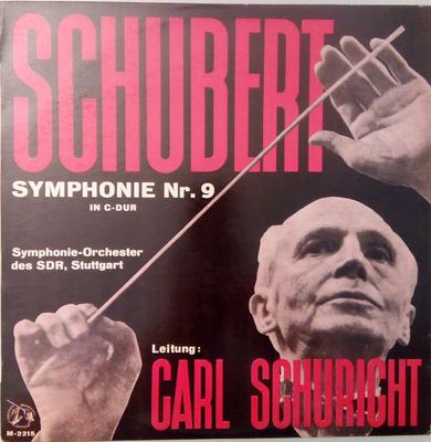 LP Record FRANZ SCHUBERT, SINFONIE-ORCHESTER  - Symphonie Nr. 9 In C-dur M2215 Musical Masterp Germany Classical Used