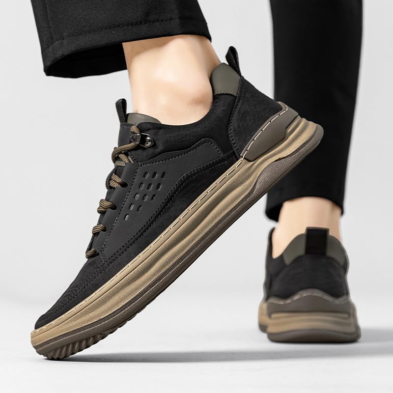 Fashion Casual Men's Shoes Comfortable Minimalist Breathable Style Outdoor Leisure Street Walking Daily High-quality Board Shoes New