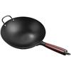 Yoshida Craftsman 40cm Nitrided Wrought Iron Wok
