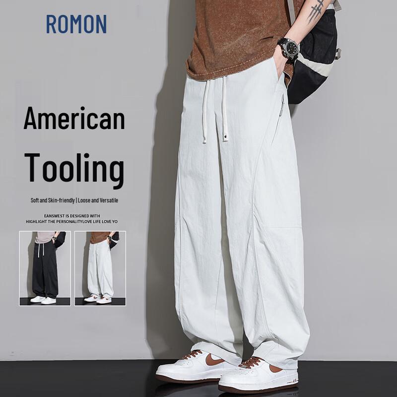 

Мужские американские ретро изогнутые брюки-карго ROMON 5XL