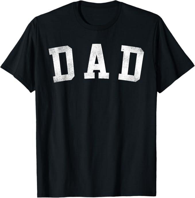 Dad - Classic Bold Font Father's Day Dad T-Shirt