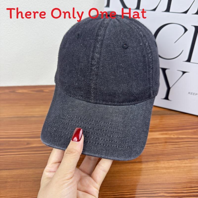 Classic Denim Baseball Cap For Men And Women With Sun Protection And Breathability