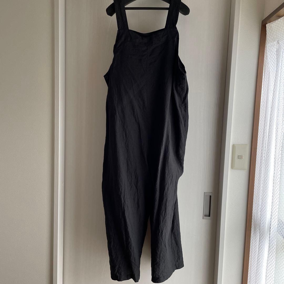 denier black overalls