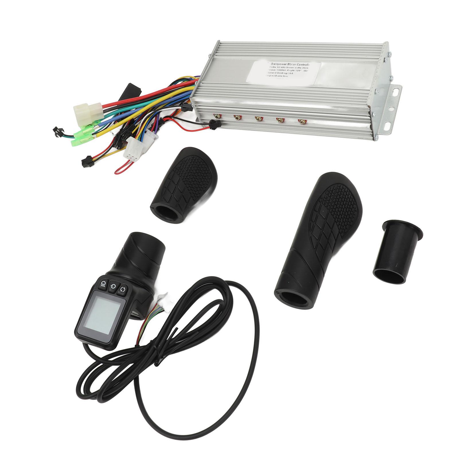 

36V 48V 1000W 38A Electric Bike Controller Kit Electric Bicycle Controller 128DX Half Throttle Waterproof LCD Panel