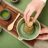 DiDiBirDi Tea Ceremony Utensils, Bamboo Chasen, Matcha Whisk, 100-Standing Tea Spoon (Set of 2)