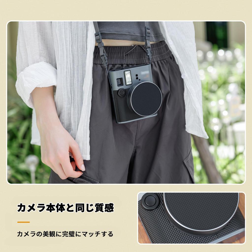 JJC Fujifilm instax mini 41 dedicated lens Matches the body of the instax mini 41 lens Made of aluminum alloy Easy to cap. camera. Dustproof,