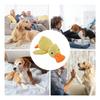 Calming Duck Cross Fabric Plush Toy, 45 X 12 X 38 Cm, Yellow Duck Dog Toy, Stress Relief, Interactive Play, Soft and Comfortable Pet Toy, 1 Piece