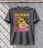 Comfort Colors This Is An Outrage Shirt, Princess Donut Cat Tshrit, Dungeon Crawler Carl Tee, LitRPG Gift for Fan, Funny Cat Lover Apparel