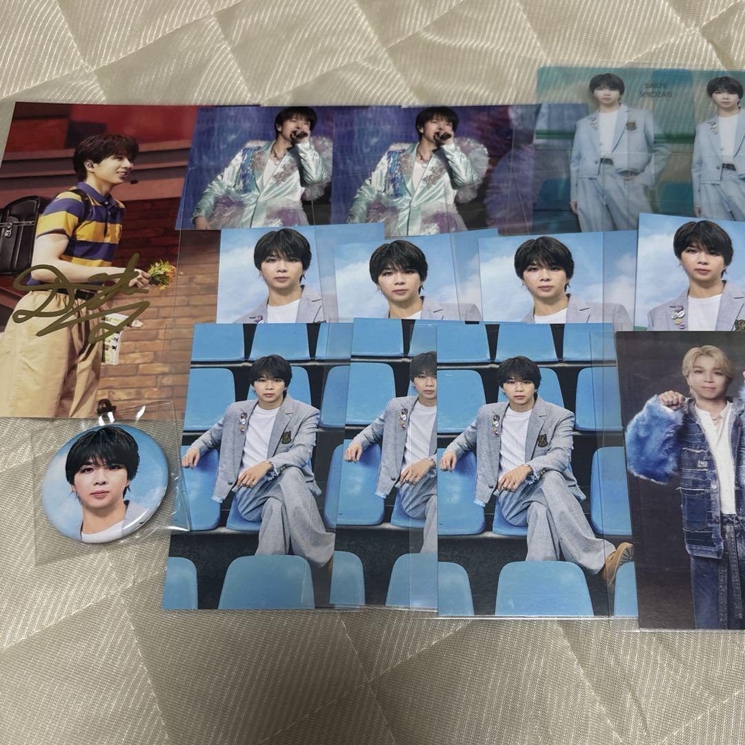 

[USED] M!LK Taichi Shiozaki Trading Card Badge Aonooto