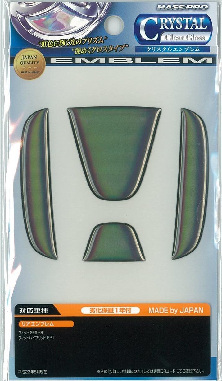 

Эмблема HASEPRO Crystal (Задний) Honda Fit GE6/7/8/9 (Кристально черный) Honda 1 CREH-1BK