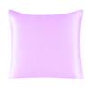 100% Pure Silk Pillowcase With Zipper Cushion Pillow Cover Solid Multicolor Many Sizes 40x40cm 80x80cm