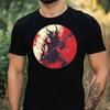 T-Shirt Men Rock N Roll Demon Motif Cotton Size XS To 5XL