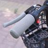 2 Pairs Breathable Handlebar Covers For Motorcycle Bike Universal Summer Sweatproof Anti Slip Brake Clutch Lever Soft Cover