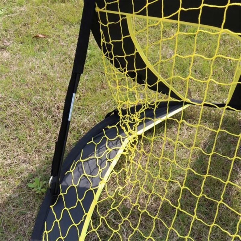 2 In 1 Football Goal Posts for Kids Poped Up Goal Children Targets Goal Net Foldable Soccer Goal Net Football Training