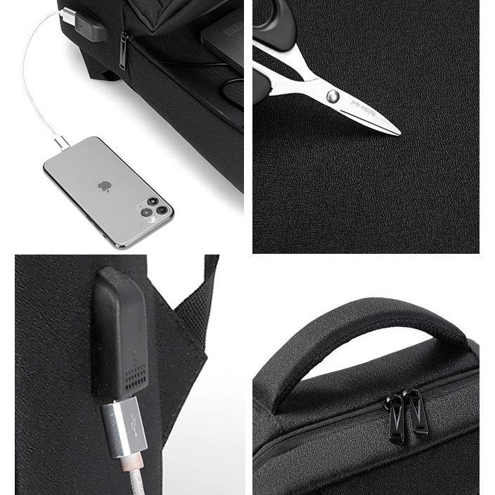 Elegant Dingo Navy Blue One Size Business Laptop Backpack