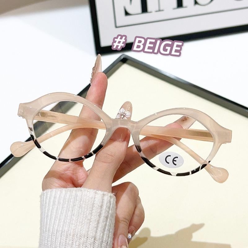 New Trend Men Women Eyeglasses Frames Vintage HD Round Optical Spectacles Eyeglasses Fashionable Anti-blue Computer Glasses