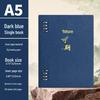 Custom Logo A5 Loose-Leaf Notebook - DIY Cover, High-Quality Printing, Lined Pages, Assorted Colors.