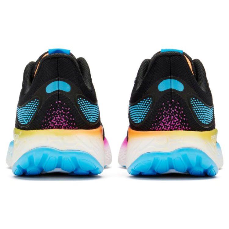 New Balance 1080 Comfortable Professional Sports Fabric Low-Top Long Distance Running Shoes Men Sneaker Black Blue M1080L12