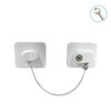Baby Safe Refrigerator Lock with Key Code Lock Baby Safety Cabinet Lock Sliding Wardrobe Door Lock Home Limiter2028