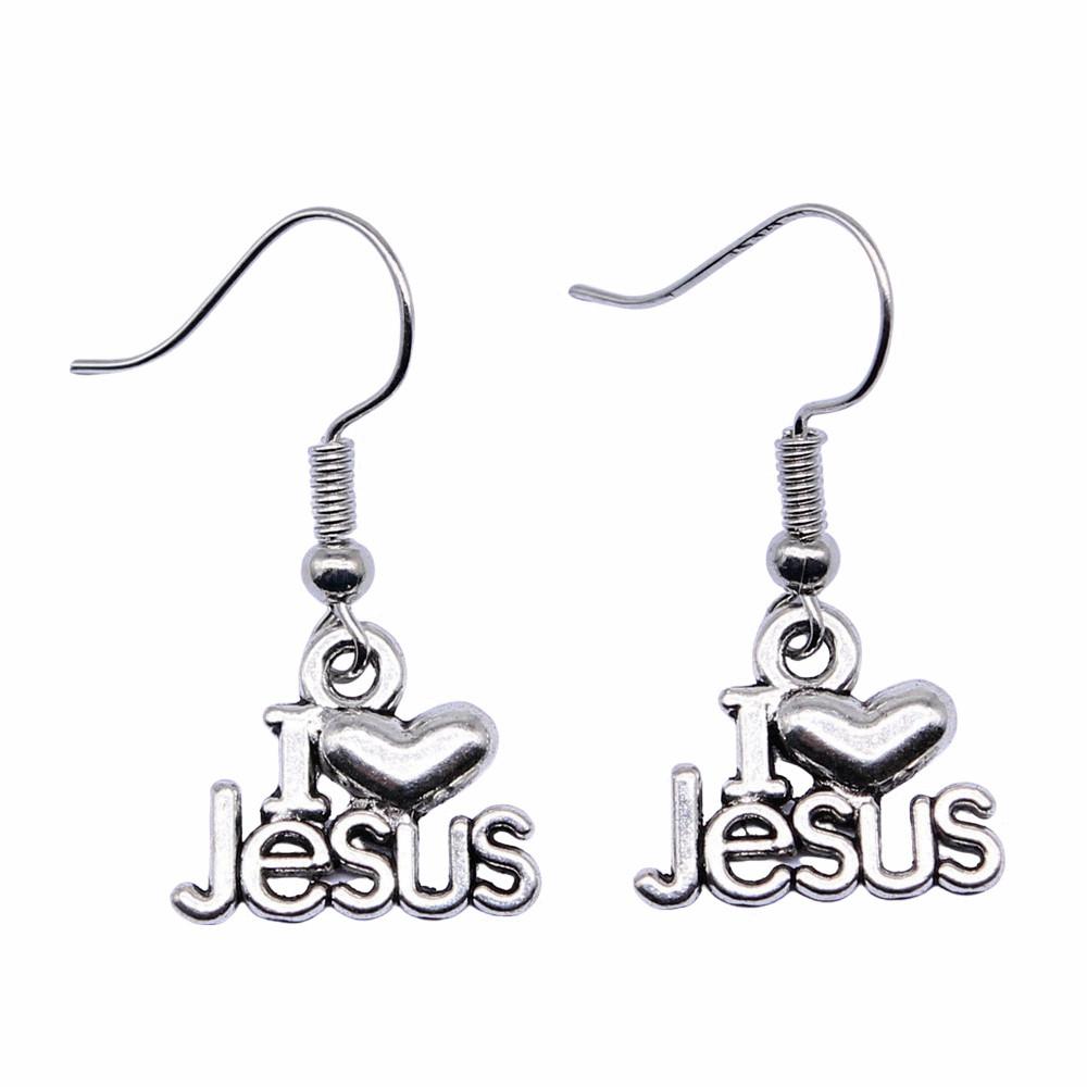 Cross Dangle Earrings Minimalist Gothic Christian Symbol Drop Earrings Girl Jewelry