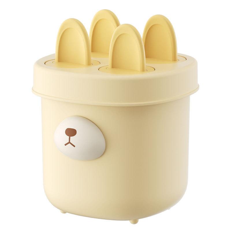 Food Safe Cartoon Ice Cream Mold Easy Demolding DIY Ice Lolly Maker for Homemade Popsicles At Home