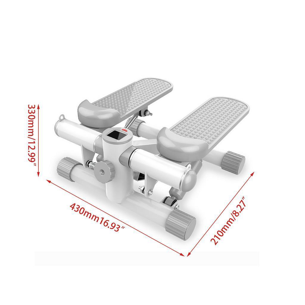 Mini Health Recovery Pedal Exerciser Cross Trainer Stepper Foot Pedal Exercise Stepper With Rope And Mat 430 x 210 x 330 mm