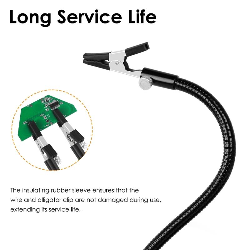 Magnetic Helping Hands Metal Flexible Gooseneck Arm for Automobile Electronics Soldering Jewellery Soldering Aid Clip