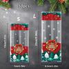 50PC Durable Material Home Snowflake Pattern Holiday Treat Bags for Cookies Parties Christmas Bags Gift 2 Sizes